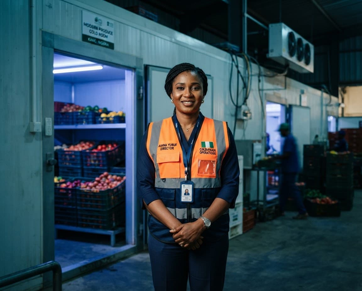 Operations director at the Kano cold room